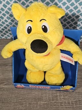 HARI Yellow Gummy Bear Plush Toy - Soft Kids Stuffed Animal